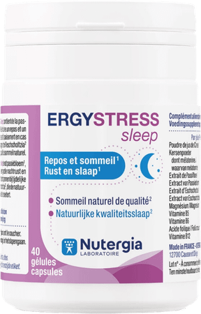 Ergystress Sleep Caps 40  -  Laboratoire Nutergia