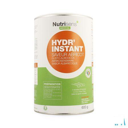 Hydr'instant Abrikoos 600 gr  -  Nutrisens Medical