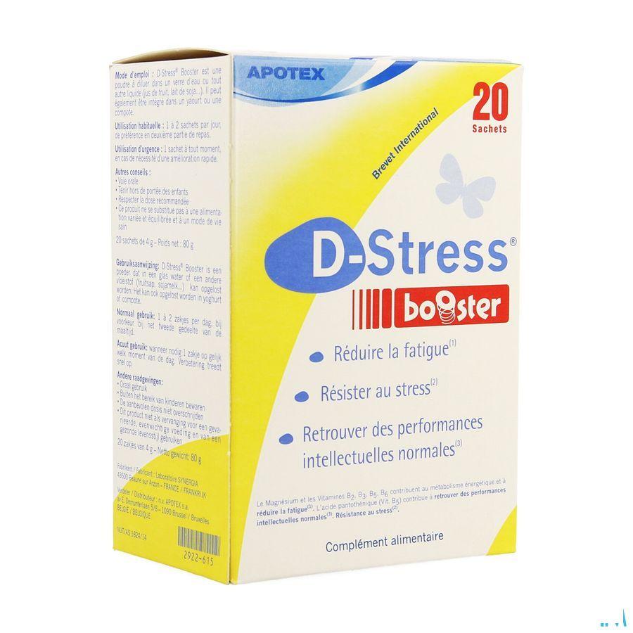 D-stress Booster Poudre Sachets 20-Synergia
