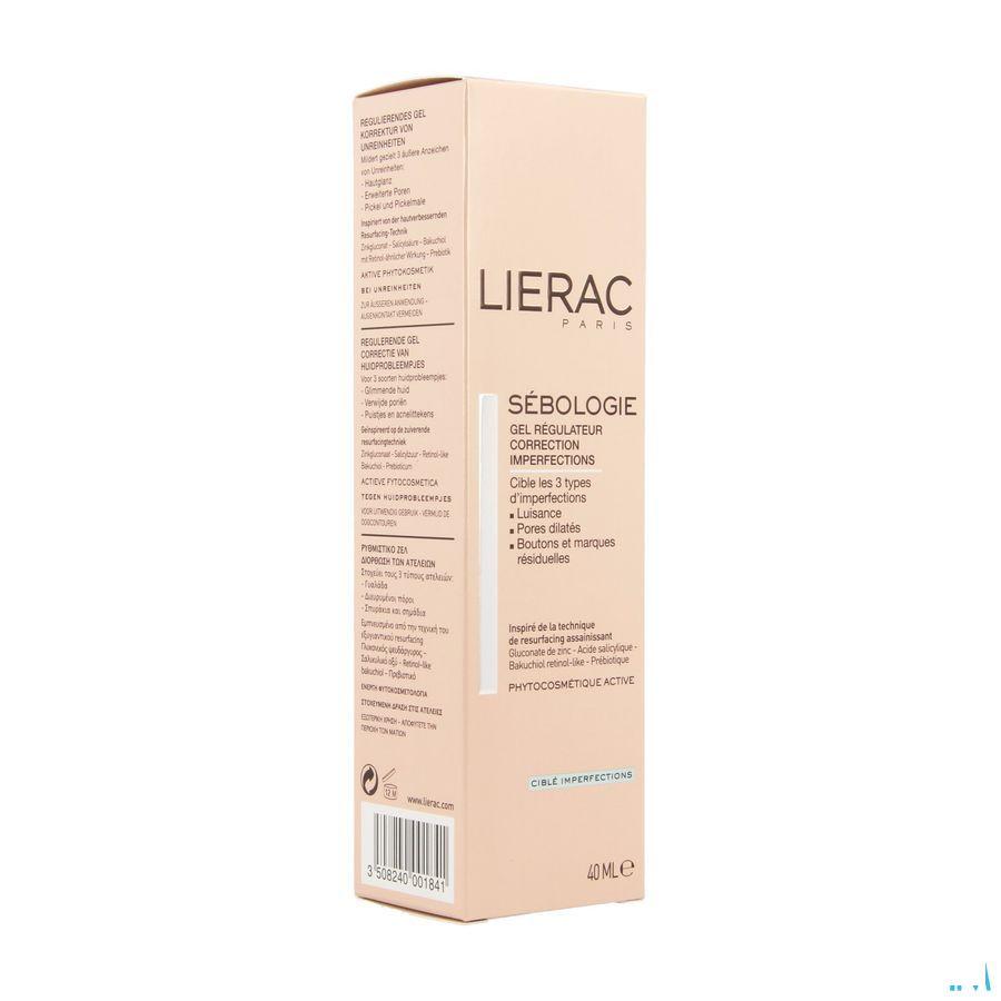 Lierac Sebologie Gel Regul.correct.imperf.tbe 40 ml