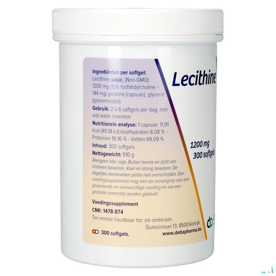 Lecithine Capsule 300x1200 mg  -  Deba Pharma