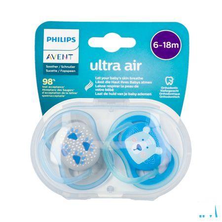 Philips Avent Sucette 6M+ Boy  -  Bomedys