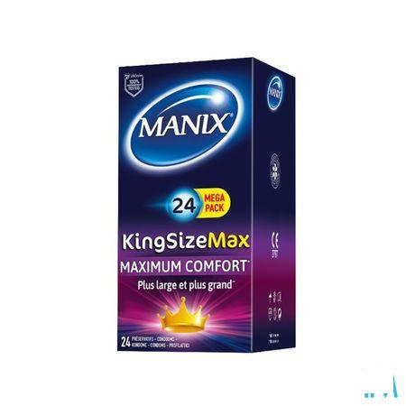 Manix King Size Max Preservatifs 24