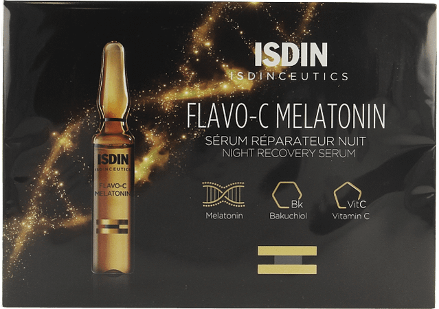 Isdinceutics Flavo-c Melatonin Ampullen 10x2 ml  -  Isdin