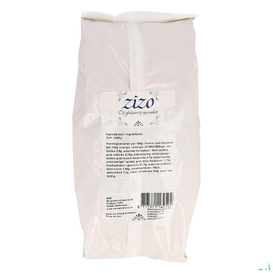 Zizo Teff Farine Brune Sans Gluten 900 gr 4095  -  Revogan