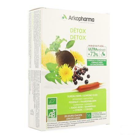 Arkofluide Detox Bio Ampullen 20  -  Arkopharma