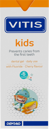 Vitis Kids Gel Tandpasta 50 ml  -  Dentaid