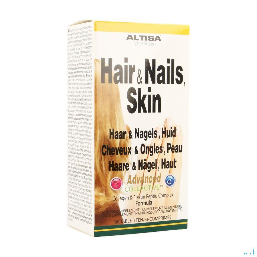 Altisa Haar-nagels-huid Adv. + col.typ1 Tabletten 60  -  Dieximport