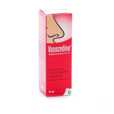 Vasocedine Naphazoline Gouttes 15 ml