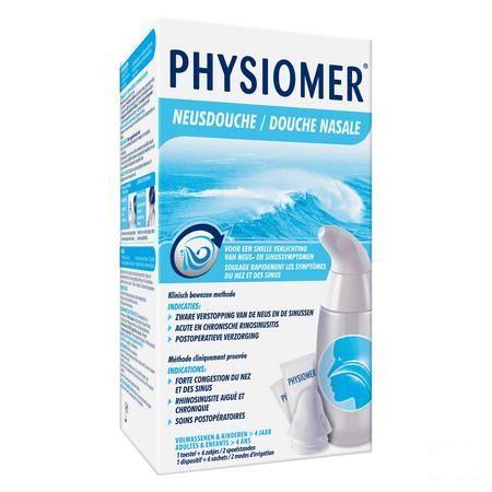 Physiomer Douche Nasal + Sel Mer 6 Sach