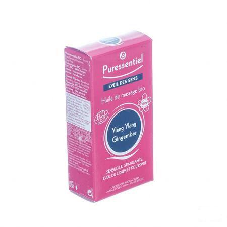 Puressentiel Mass.olie Ylang Ylang-gember Bio100 ml  -  Puressentiel