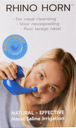 Rhino Horn Neusspoeler Blauw