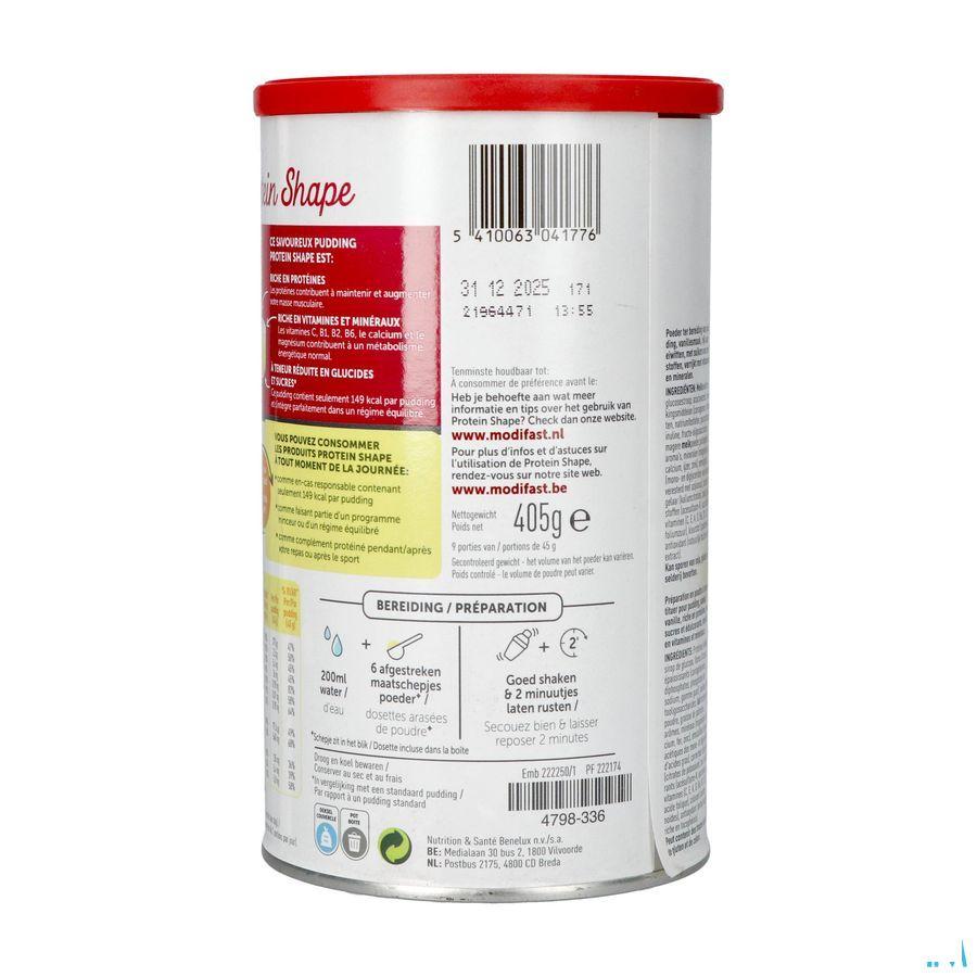 Modifast Protein Shape Vanilla Pding 405G