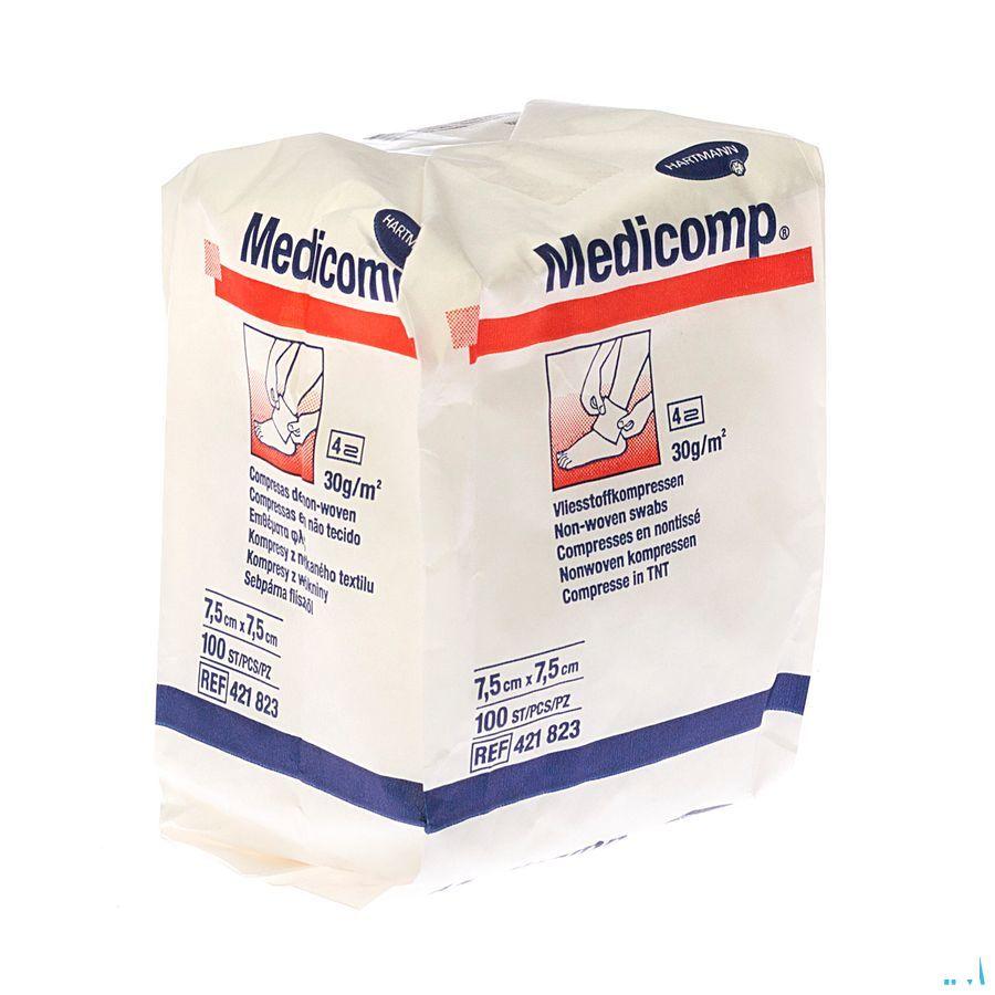 Medicomp 7,5x7,5cm 4l. Nst. 100 P/s  -  Hartmann