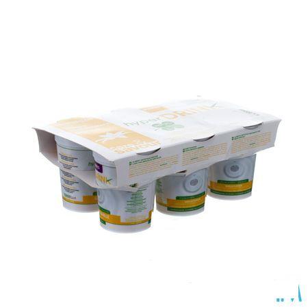 Hyperdrink Vanille zonder lactose Vezels Pot 6x200 ml  -  Nutrisens Medical