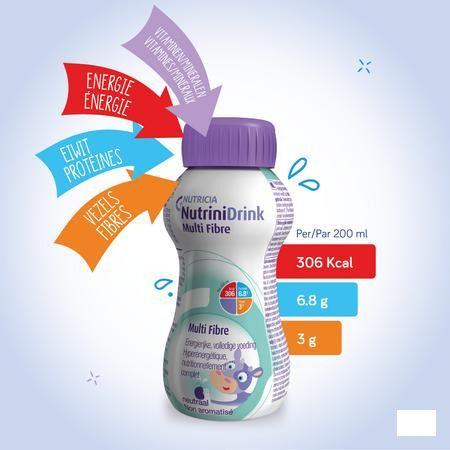 Nutrinidrink Vanille Multi F. + 12m Flacon 200 ml 65585  -  Nutricia