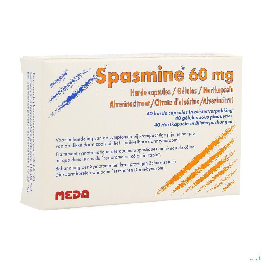 Spasmine Capsule 40 X 60 mg