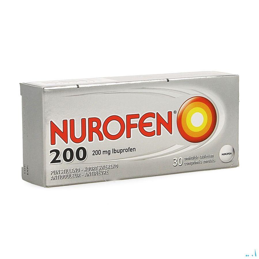 Nurofen Omhulde Tabletten 30 X 200 mg