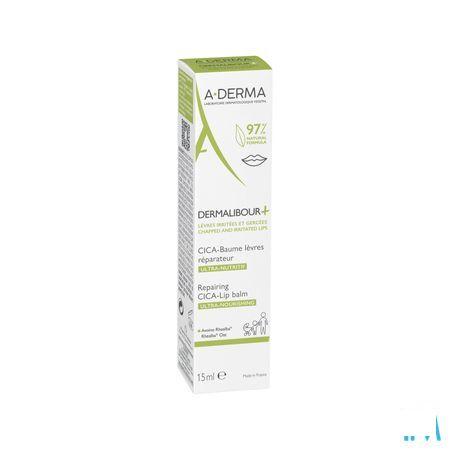 Aderma Dermalibour + Cicabalsem Lippen 15 ml  -  Aderma