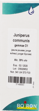 Juniperus Communis Gemmo D1 60 ml Boiron