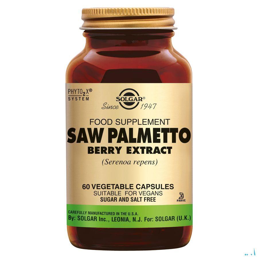 Saw Palmetto Berry Extract (zaagpalm) V-Capsule 60  -  Solgar Vitamins