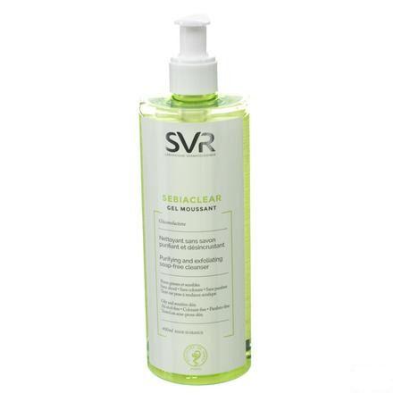 Sebiaclear Gel Moussant Tbe 400 ml  -  Svr Laboratoire