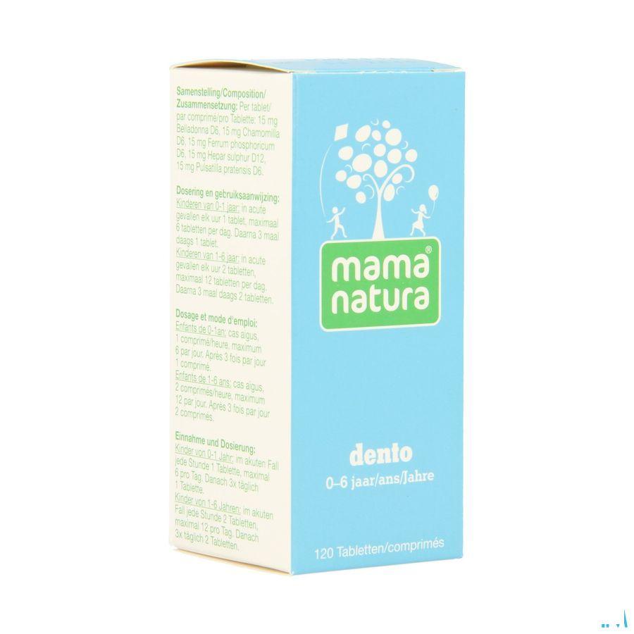 Mama Natura Dento 120 Tabletjes  -  VSM