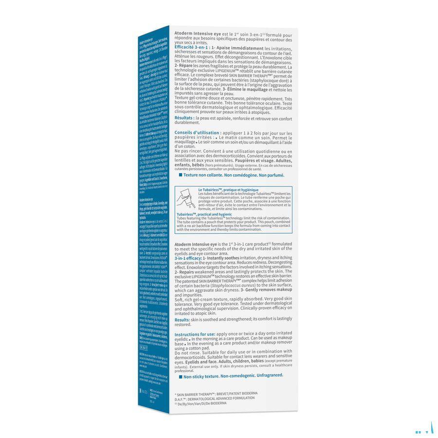 Bioderma Atoderm Intensive Eye Creme Tube 100 ml