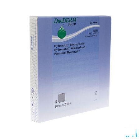 Duoderm Hydroact 20x20cm 3st H7620  -  Convatec