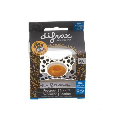 Difrax Fopspeen Natural 0-6 Special Edition  -  Difrax