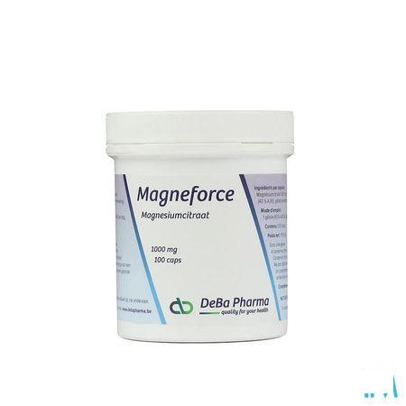 Magneforce Capsule 100x750 mg  -  Deba Pharma