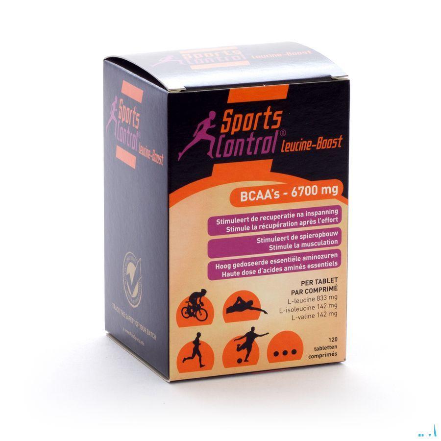Sportscontrol Leucine Boost Bcaa-6700 mg Tabletten 120 