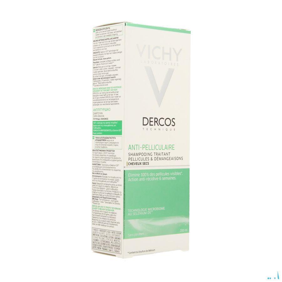 Vichy Dercos Anti roos Droog Haar Reno Shampoo 200 ml  -  Vichy