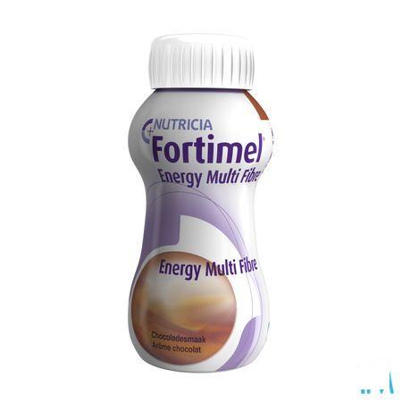 Fortimel Energy Multi Fibre Chocolade 4x200 ml  -  Nutricia