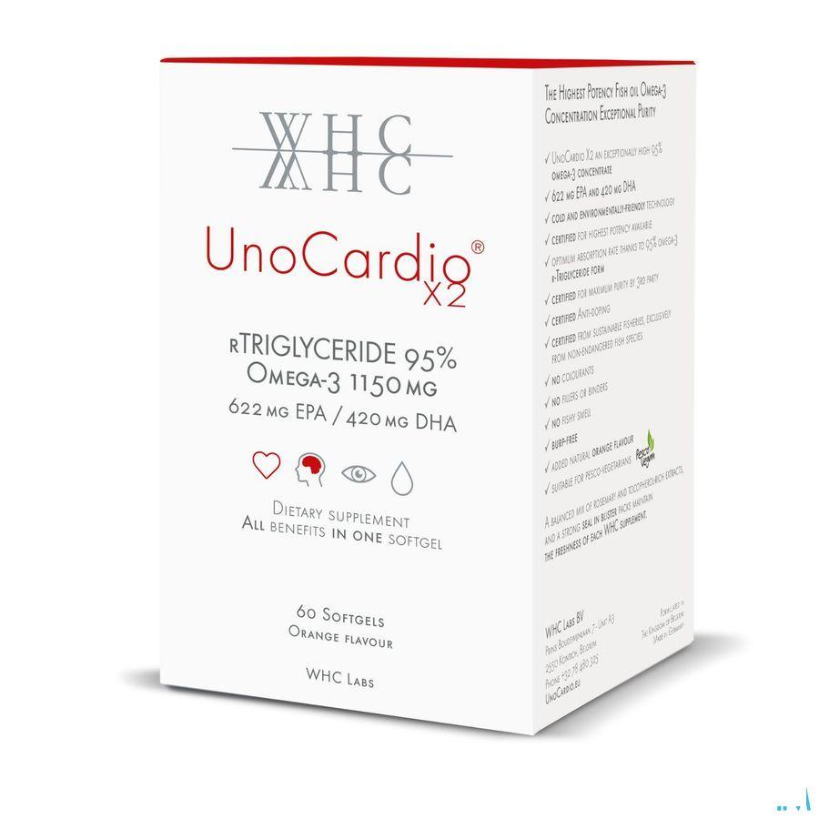 Unocardio X2 Softgels 60