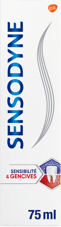 Sensodyne Dentifrice Sensibilite + Gencives 75 ml