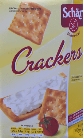 Schar Apero Crackers 210 gr 6611  -  Revogan