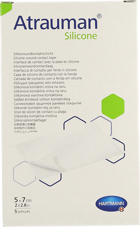 Atrauman Silicone 5X7Cm 5 4995673