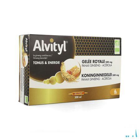 Alvityl Gelee Royale Ginseng Acerola 20X15 ml  -  Urgo Healthcare