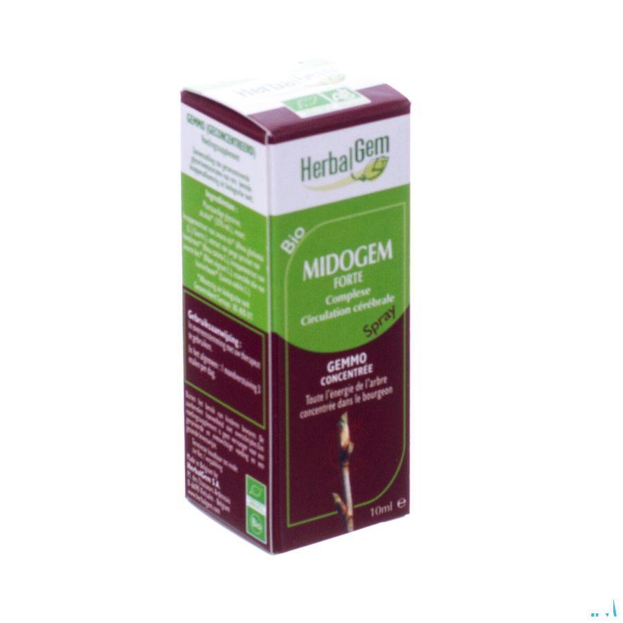 Herbalgem Midogem Forte Complex Circul.cerebr.spr10 ml  -  Herbalgem