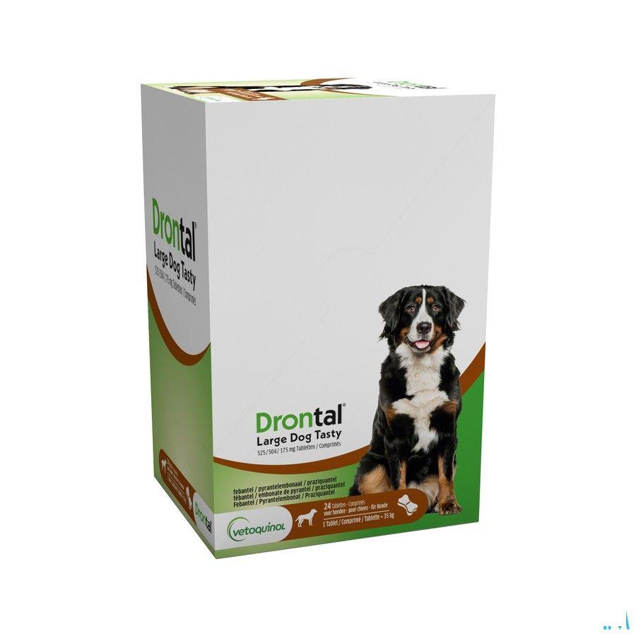 Drontal Large Dog Tasty 525/504/175 mg Comprimes 24
