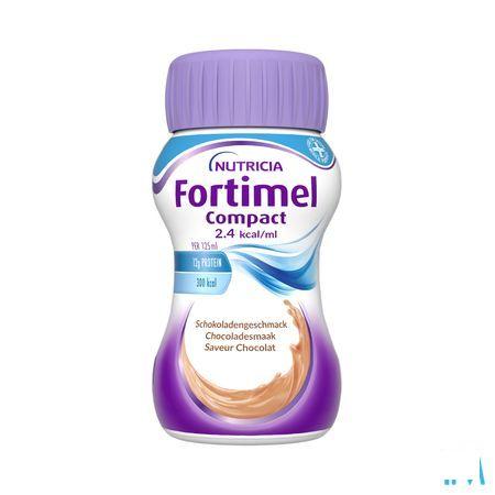 Fortimel Compact 2.4Kcal Chocolade 4 x 125 ml