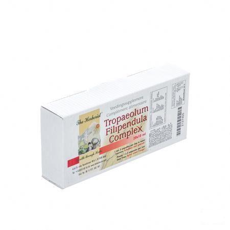 Herborist Tropaeolum Filipend.cplx Ampoule 20x10 ml
