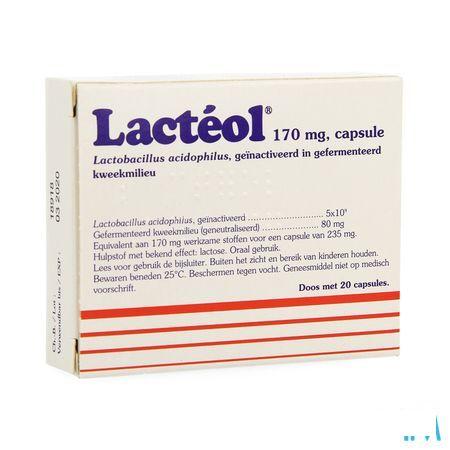 Lacteol 170 mg Capsule 20