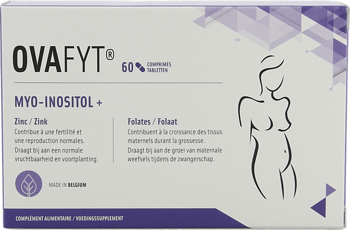 Ovafyt Myo-Inositol Folates Zinc Comp 60