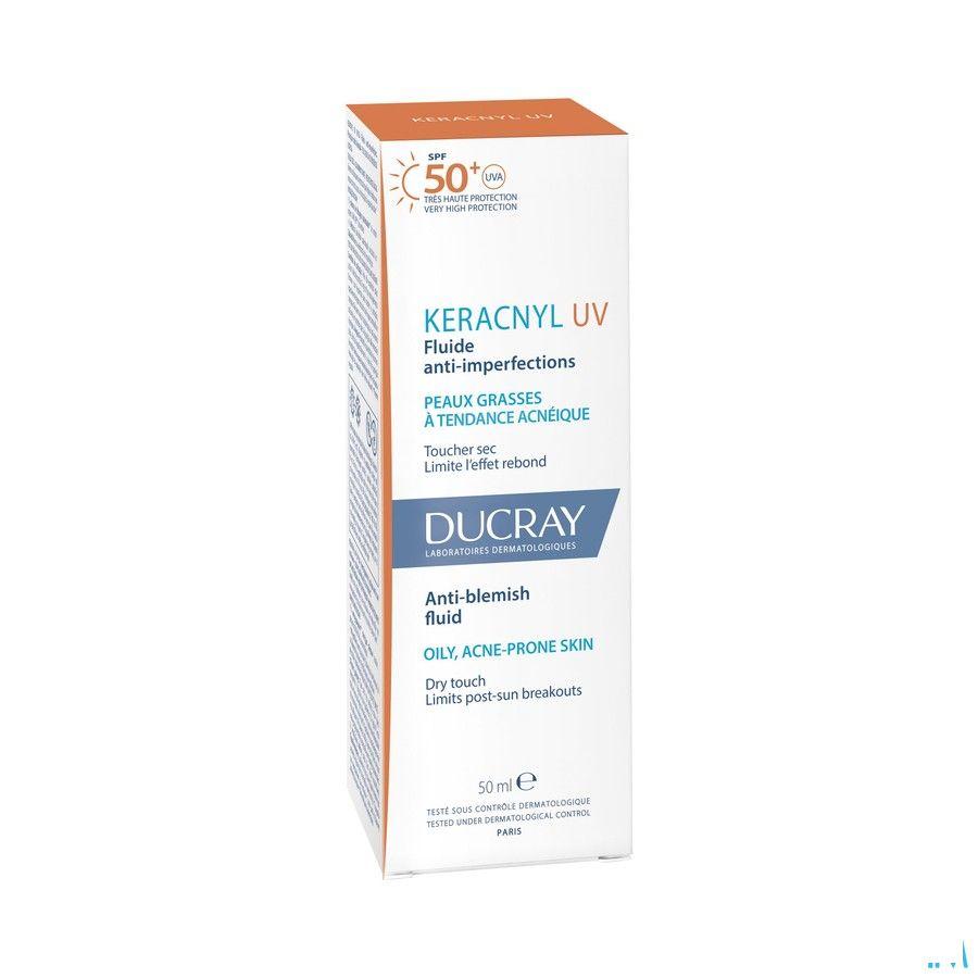 Ducray Keracnyl Fluide Uv50 + Anti Onzuiverheden 50 ml  -  Ducray Benelux