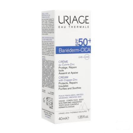 Uriage Bariederm Cica Creme Ip50 + 40 ml