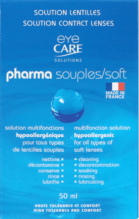 Eye Care Pharma Souples Oplossing Contactlenzen Fr 50 ml