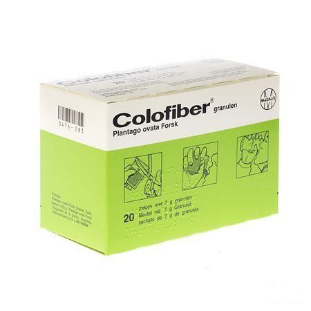 Colofiber Zakjes Gran. 20 X 7 Gr