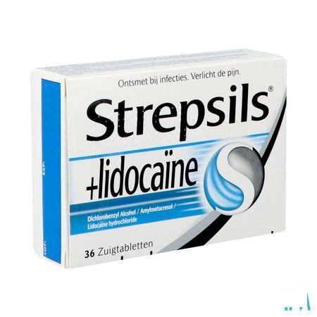 Strepsils + Lidocaine Pastille 36